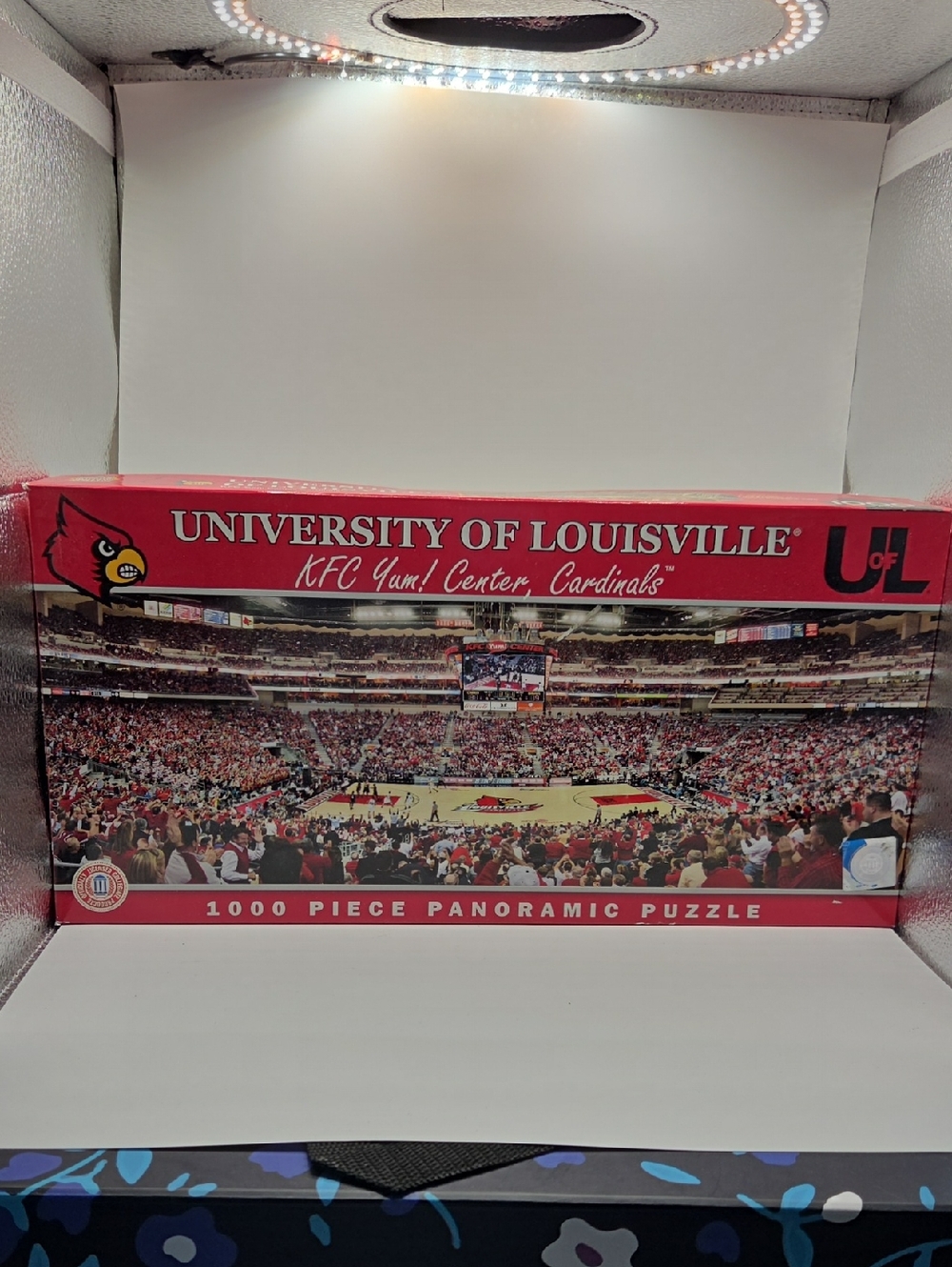 University Of Louisville Cardinals 1000-Piece Panoramic Puzzle - Red